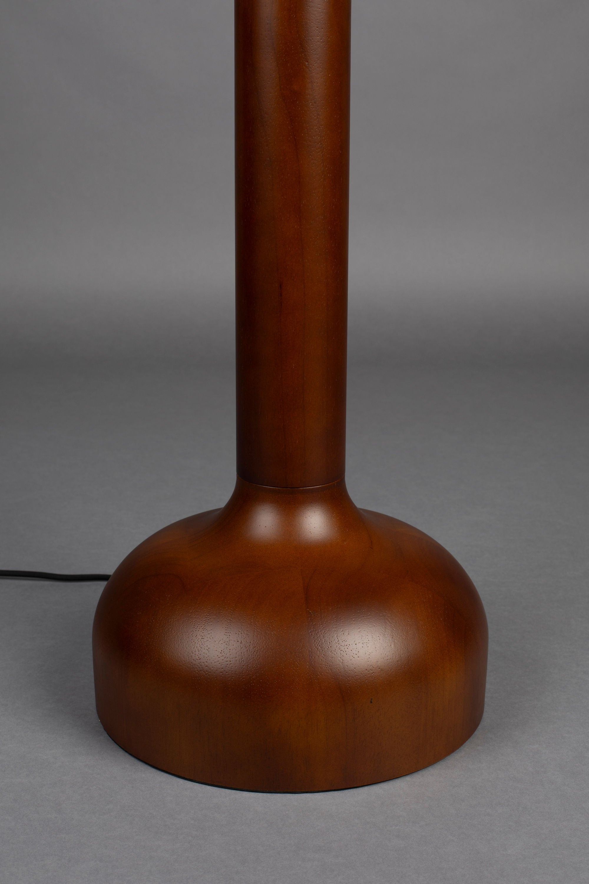 Dutchbone Jones Soft Organic Brown Wood Floor Lamp